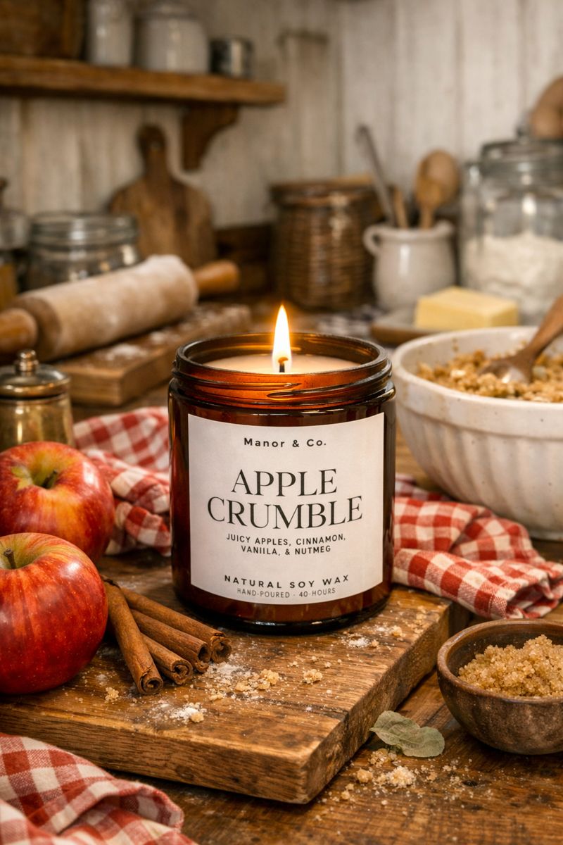 Apple Crumble Candle