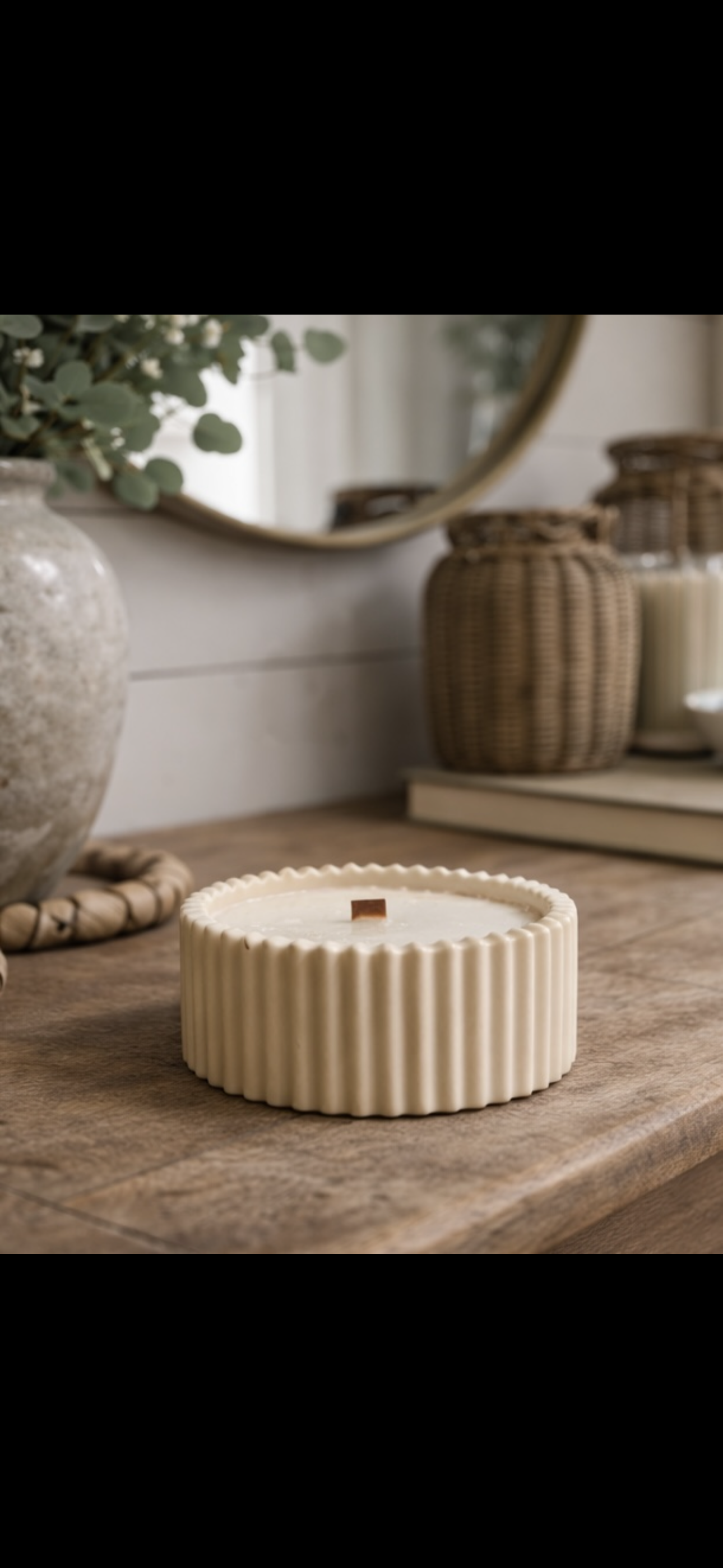 Stoneware Scented Candle 90g