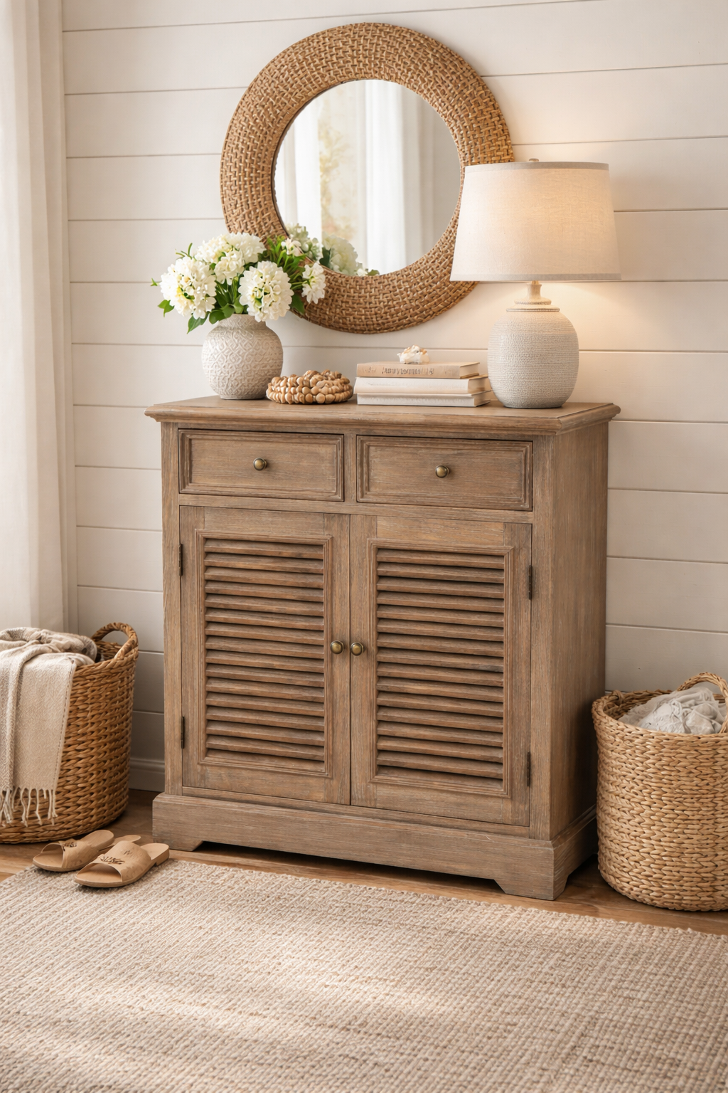 Delphine 2 Door 2 Drawer Cabinet